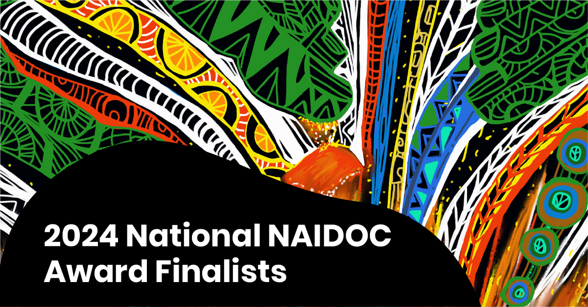 2024 NAIDOC award finalists graphic