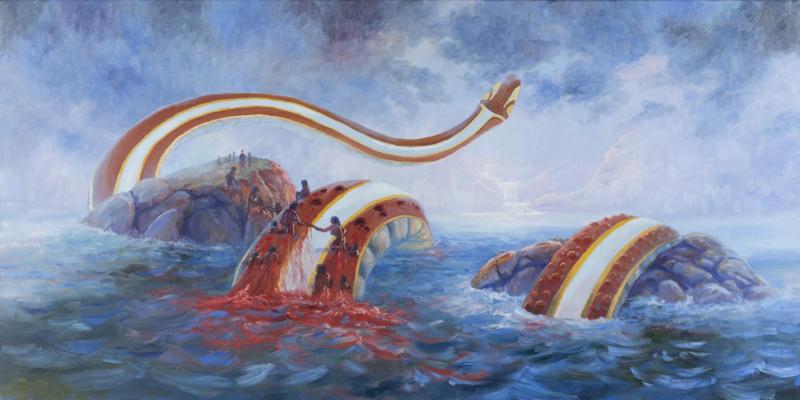 Shane Pickett Waagle - Rainbow Serpent 1983