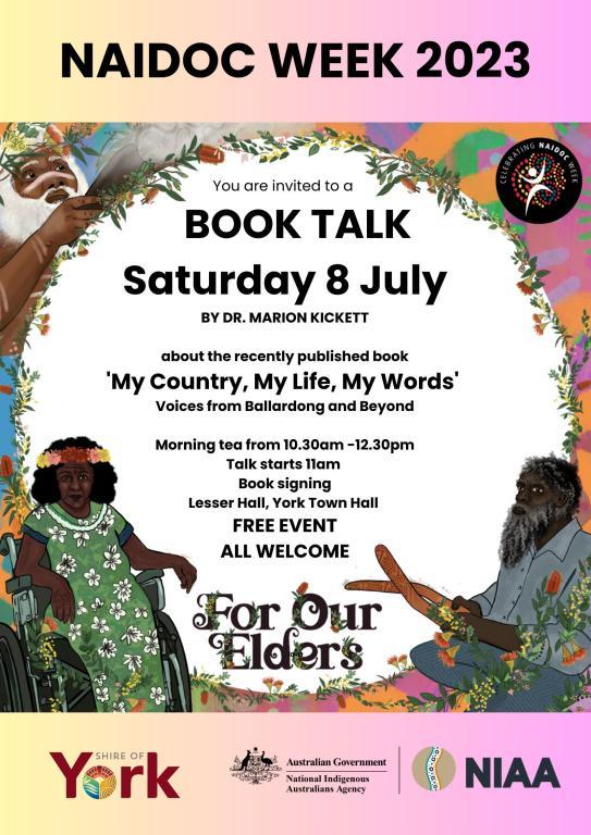 Book Talk for NAIDOC week