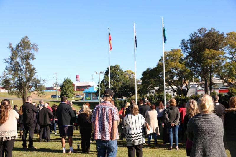 NAIDOC Gympie Community Flag Raising