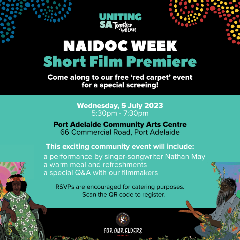 UnitingSA NAIDOC Week Short Film Premiere