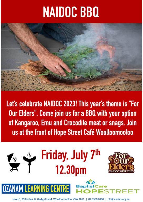 NAIDOC BBQ