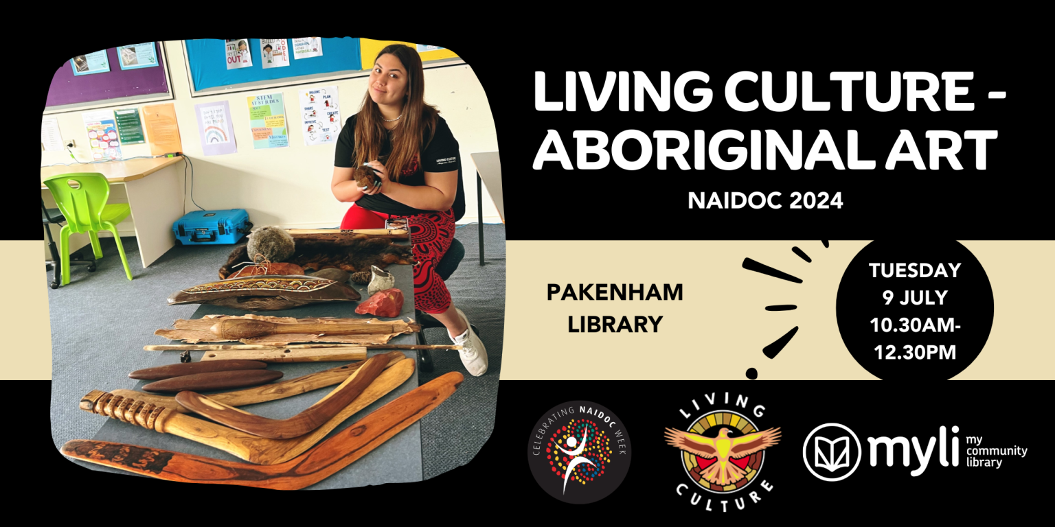 Event Photo: Living Culture Aboriginal Art Workshop @ Pakenham Library