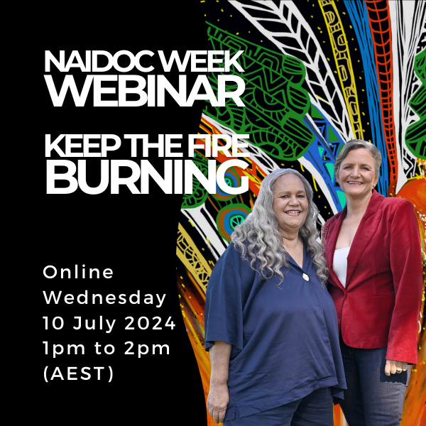 Event Photo: Yarning Circle Webinar with Aunty Munya and Carla