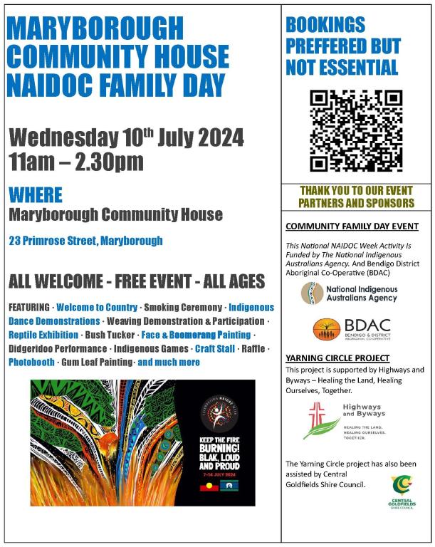 Event Photo: NAIDOC Family Fun Free Event 